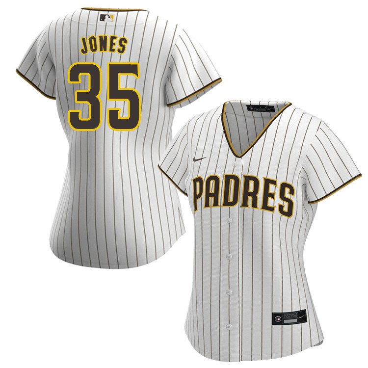 Nike Women #35 Randy Jones San Diego Padres Baseball Jersey Sale-White